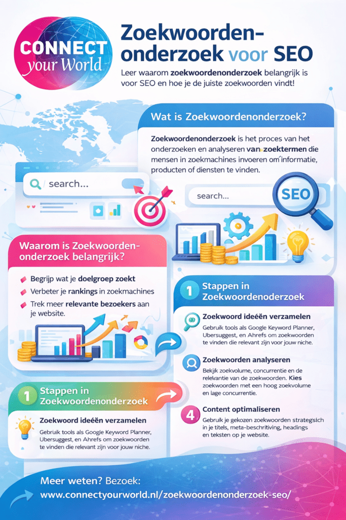 infographic zoekwoordenonderzoek