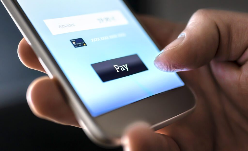 betalen via mobiel in een webshop