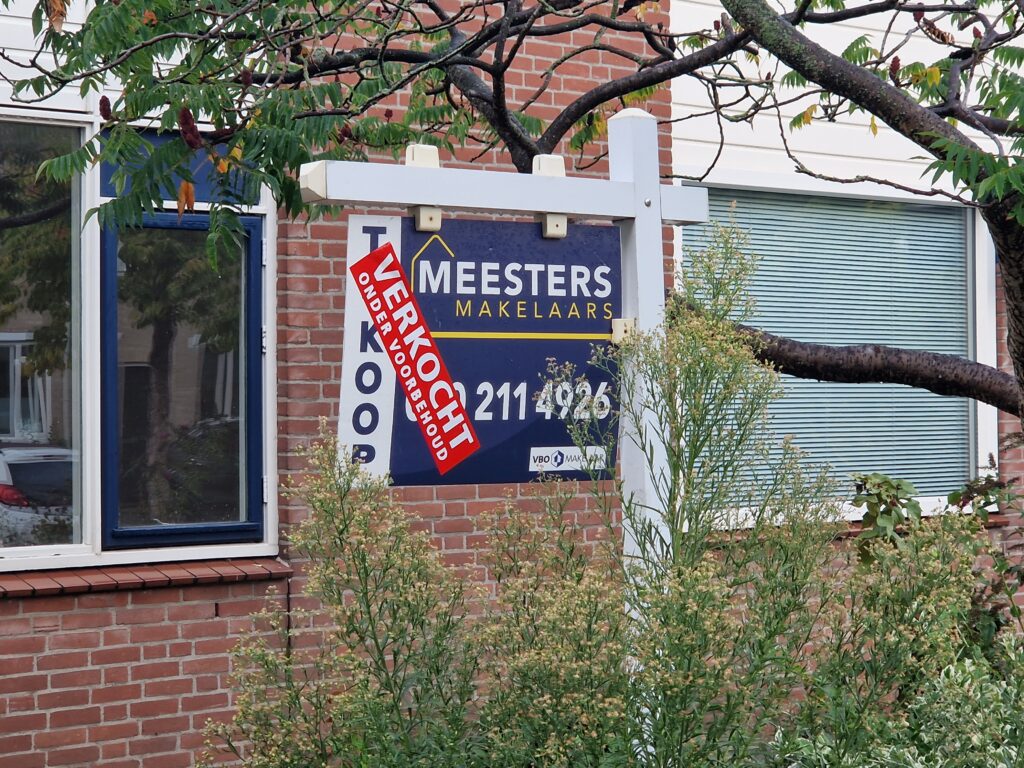 Huis verkocht in Dr. J. Presserstraat in Den Haag