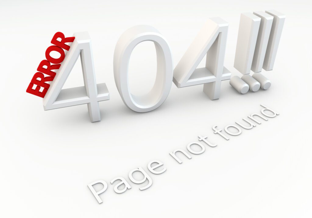 404 page, SEO checklist