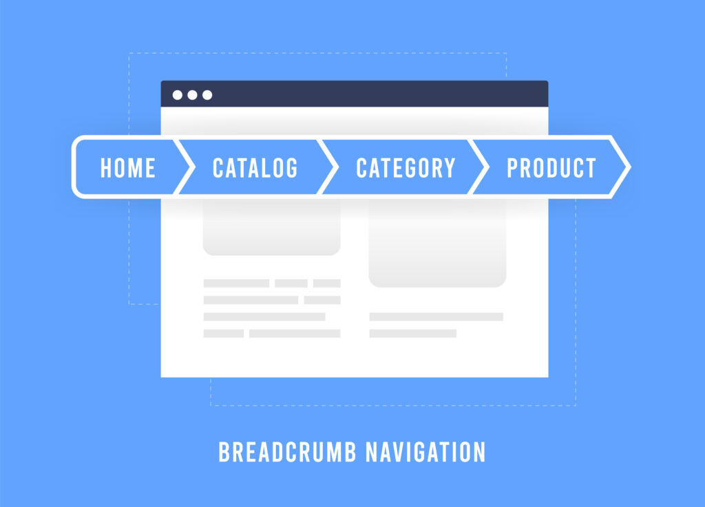 seo ecommerce category  pages, breadcrumbs