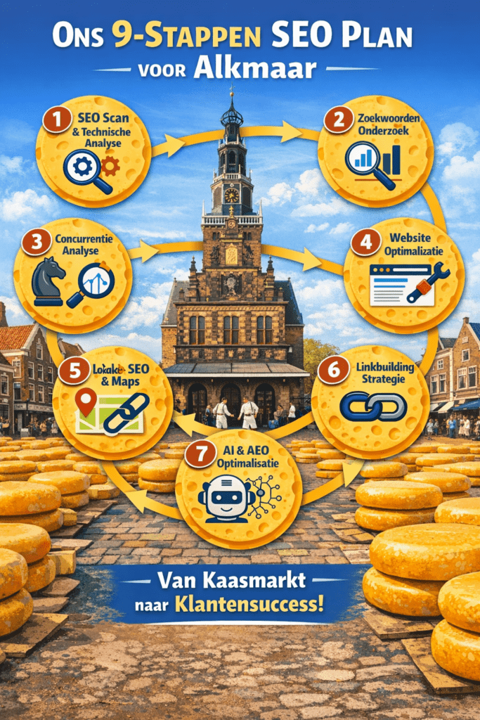 seo bureau alkmaar, seo proces